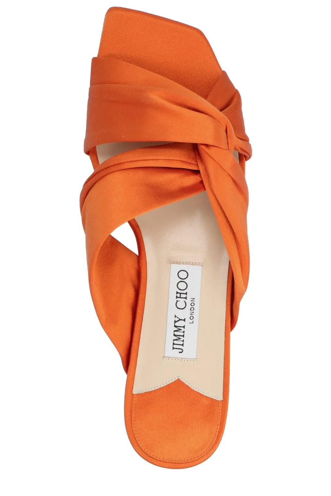 Jimmy Choo Satin Slip-On Slides