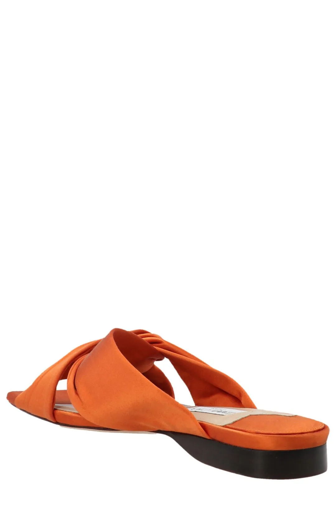 Jimmy Choo Satin Slip-On Slides