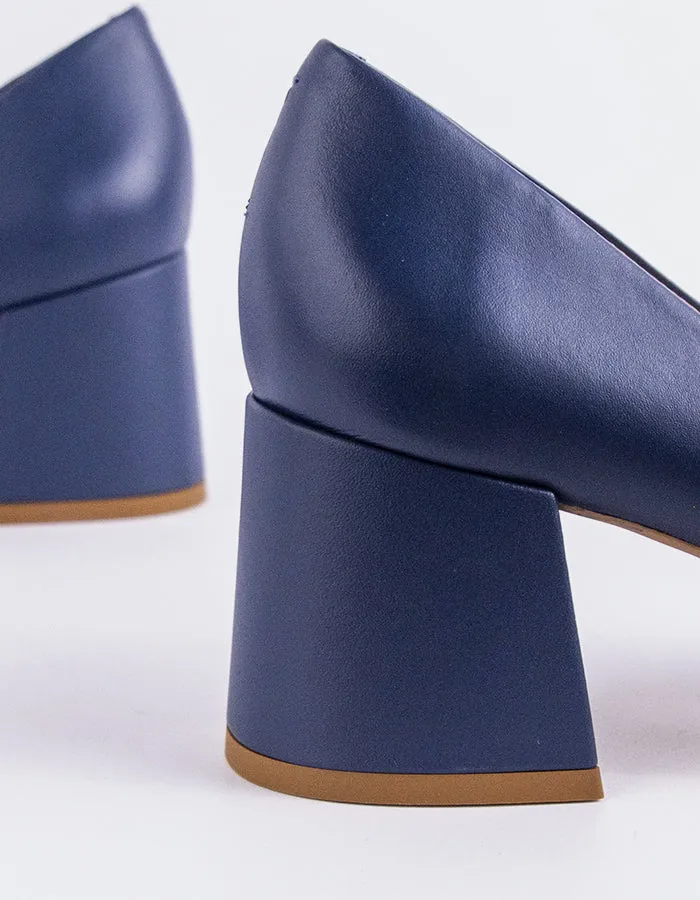 Josephine Navy Leather