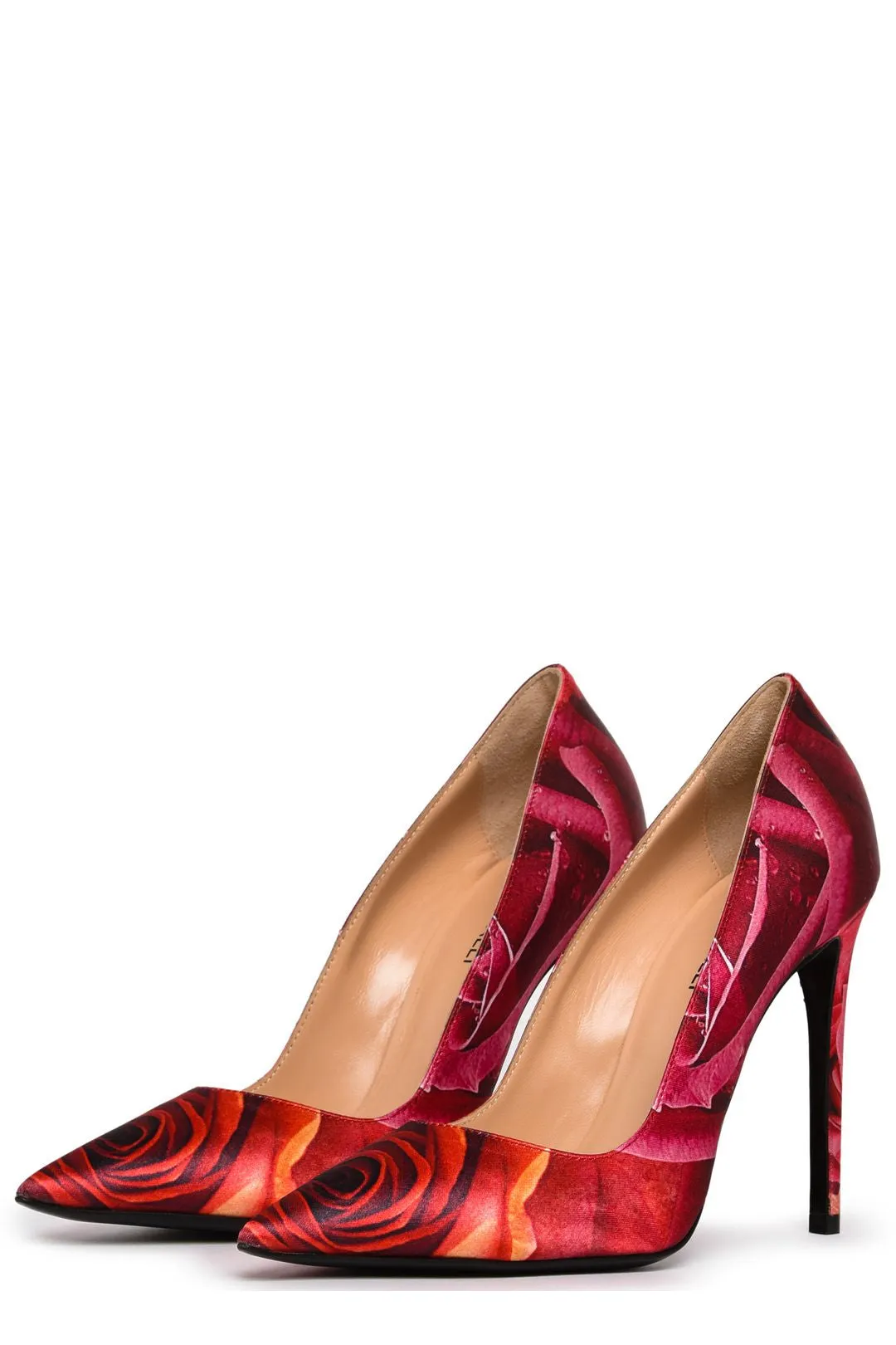 Just Cavalli All-Over Floral-Printed Pumps