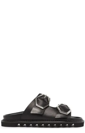 Just Cavalli Strap Slip-On Sandals