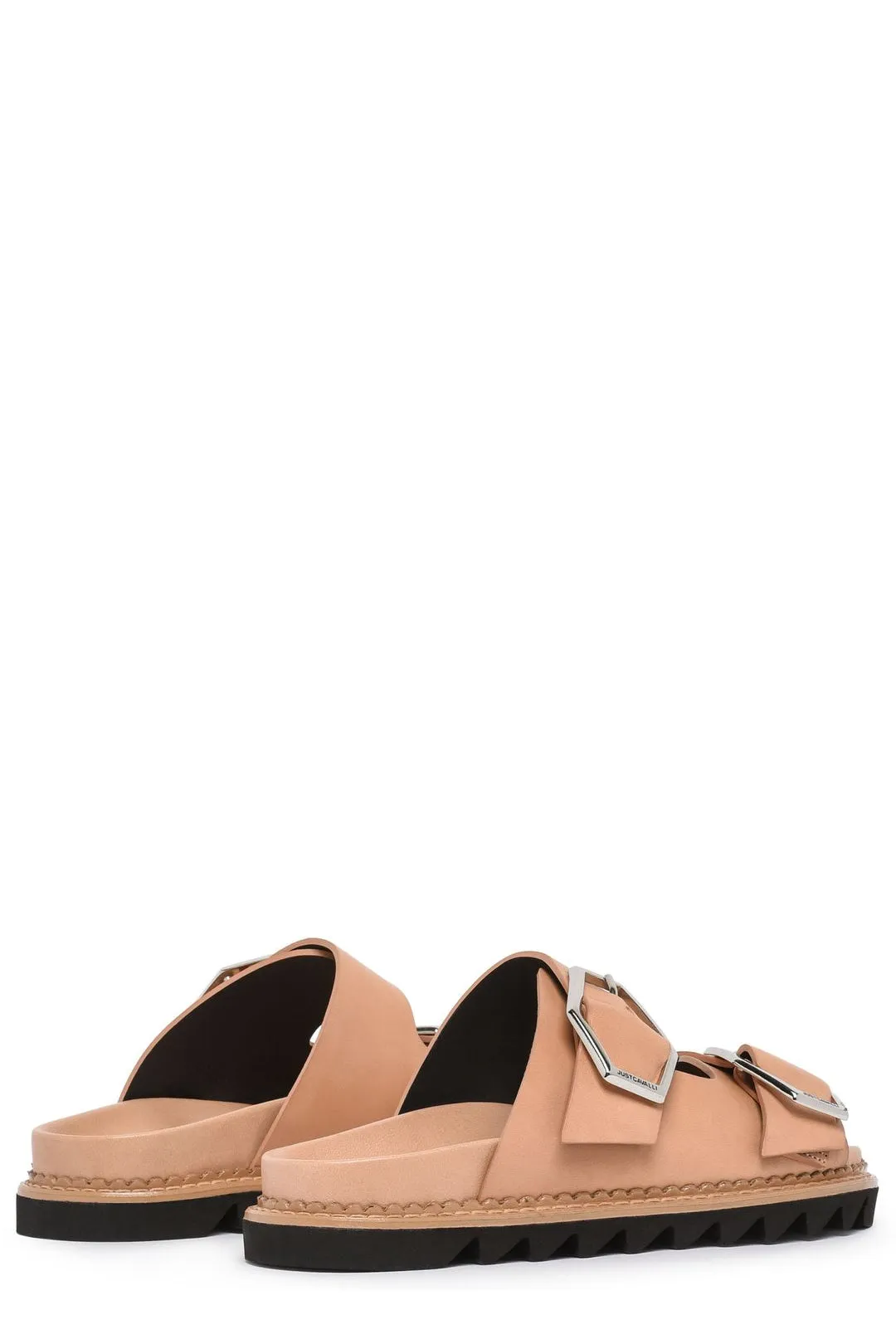 Just Cavalli Strap Slip-On Sandals