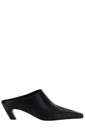 Khaite Madison Slip-On Mules