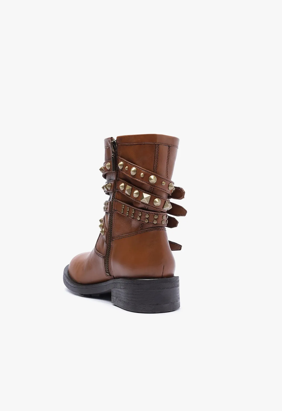 Luizia Graxo Leather Bootie