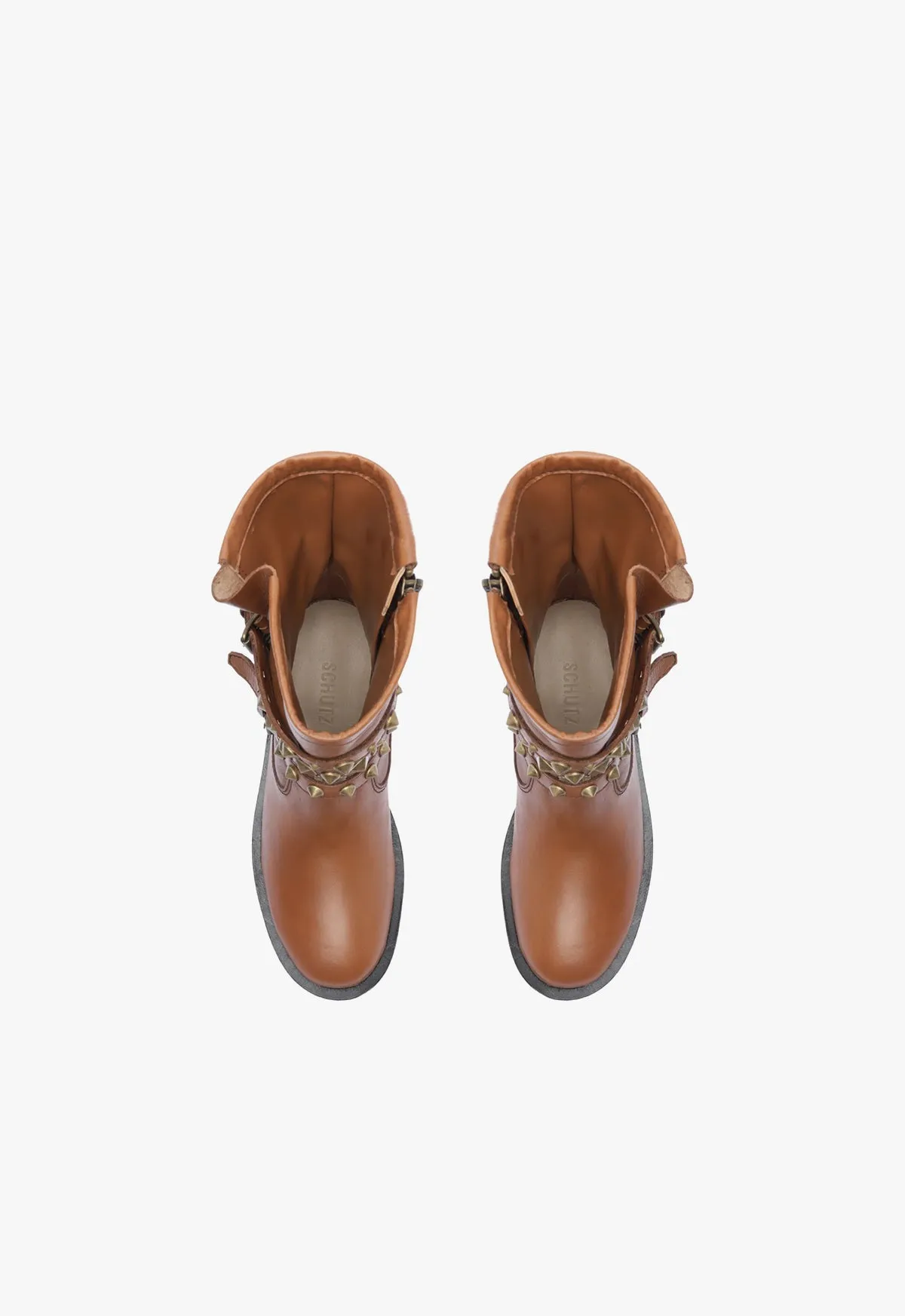 Luizia Graxo Leather Bootie