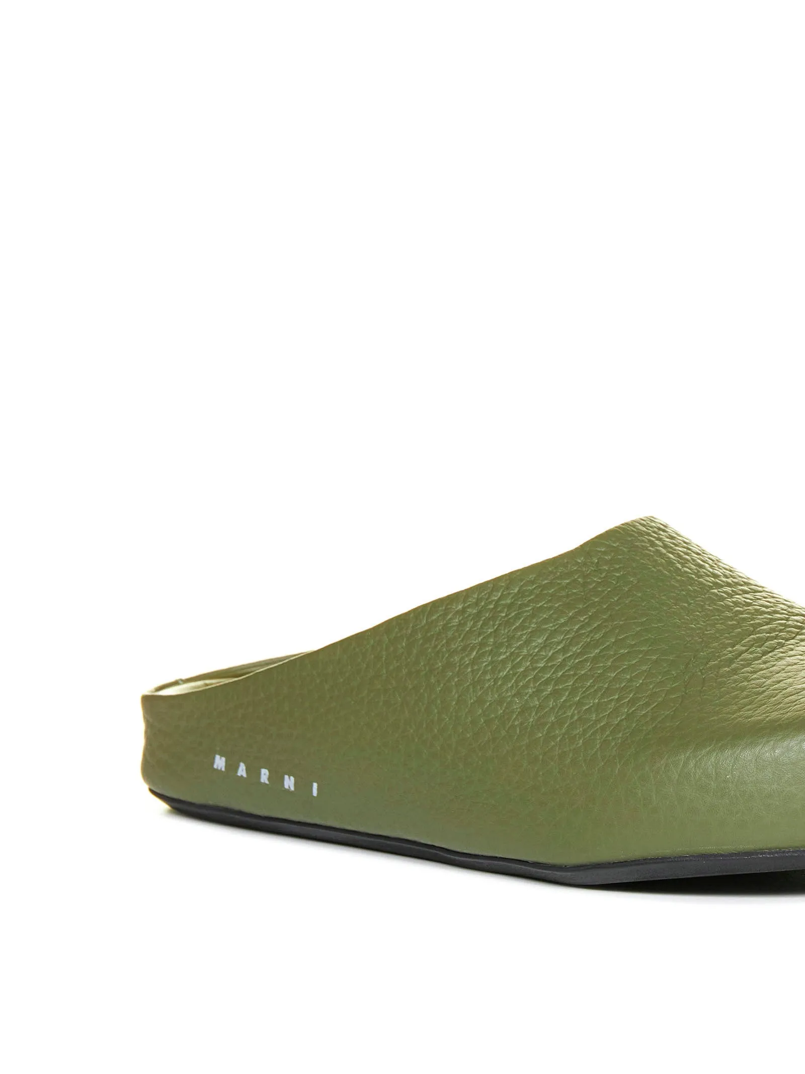 Marni Logo Printed Slip-On Clogs