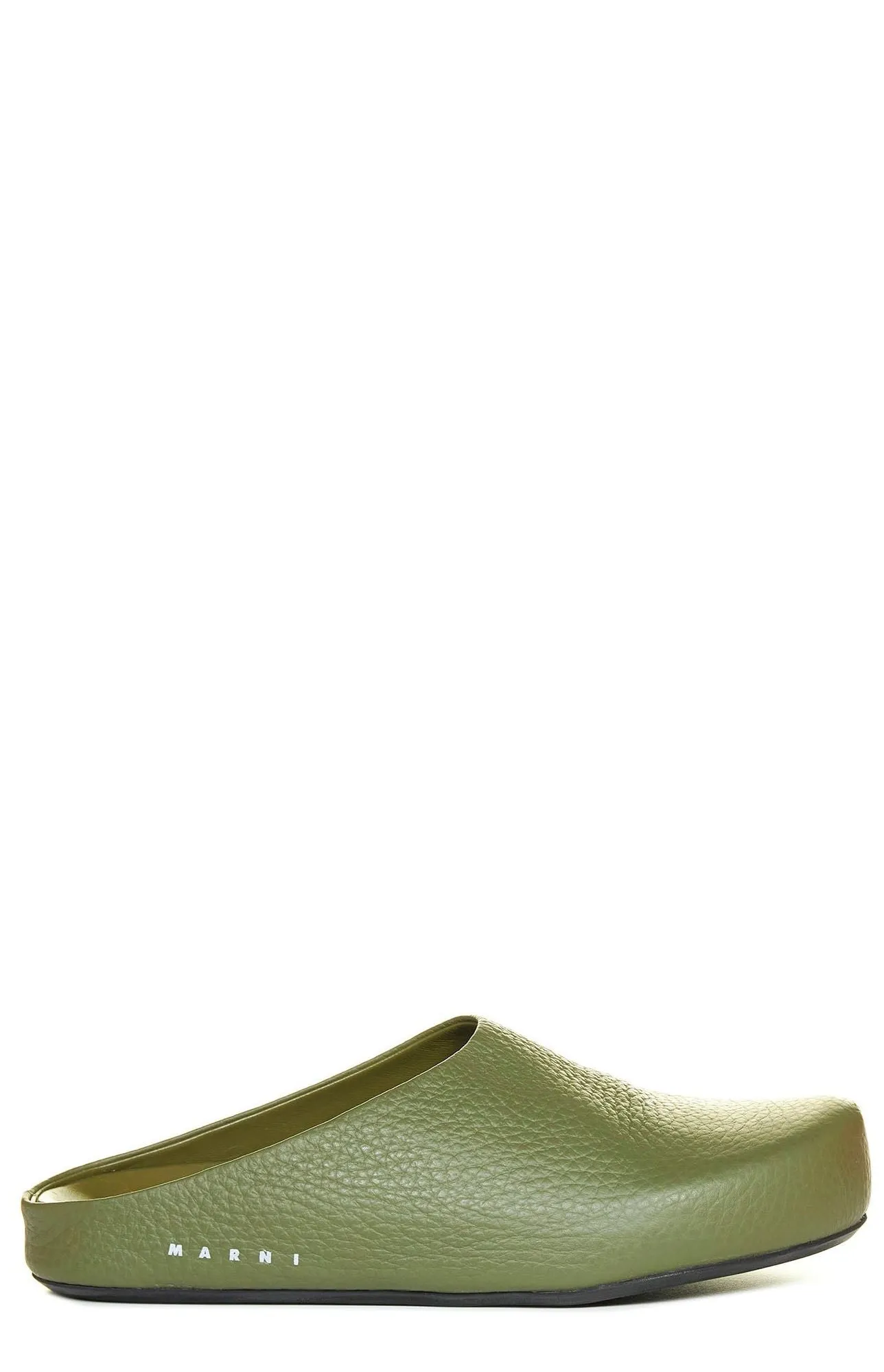Marni Logo Printed Slip-On Clogs