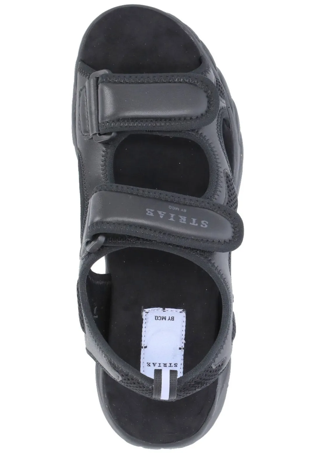 McQ Alexander McQueen Striae Open-Toe Sandals