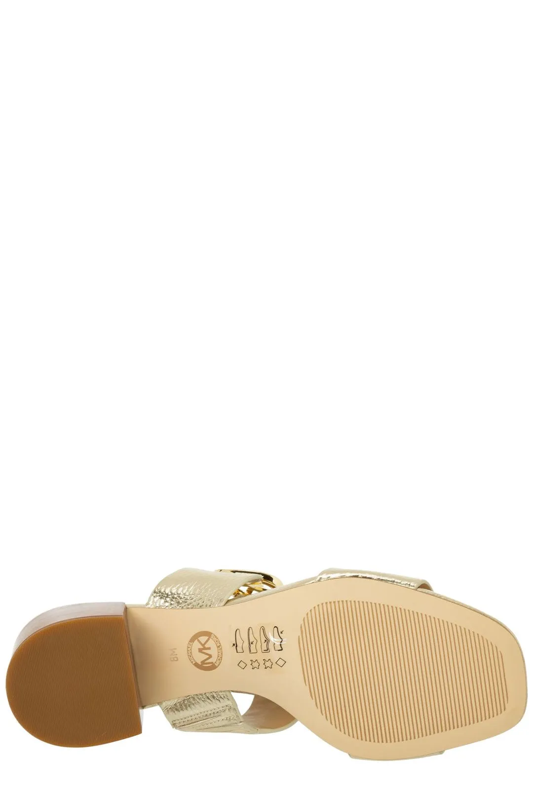 Michael Kors Block Heeled Open Toe Sandals