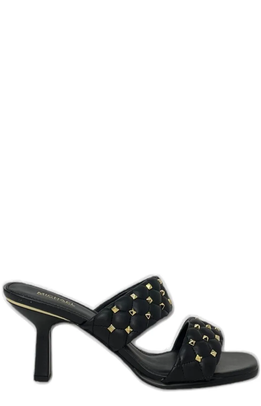 Michael Michael Kors Studded Slip-On Sandals