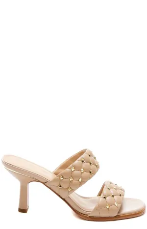 Michael Michael Kors Studded Slip-On Sandals
