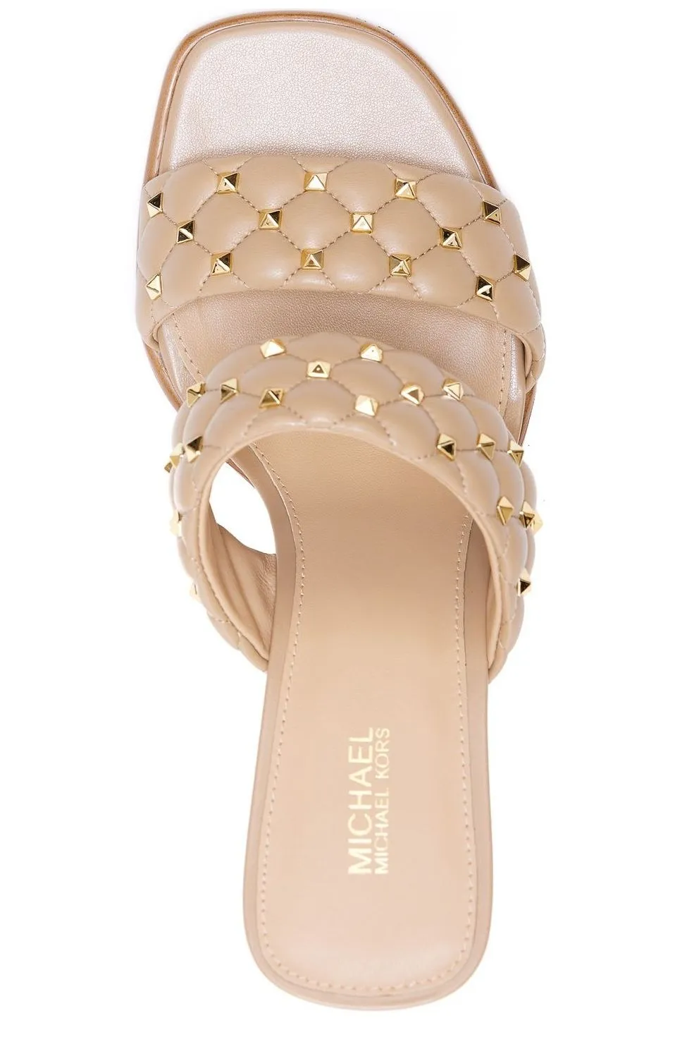 Michael Michael Kors Studded Slip-On Sandals