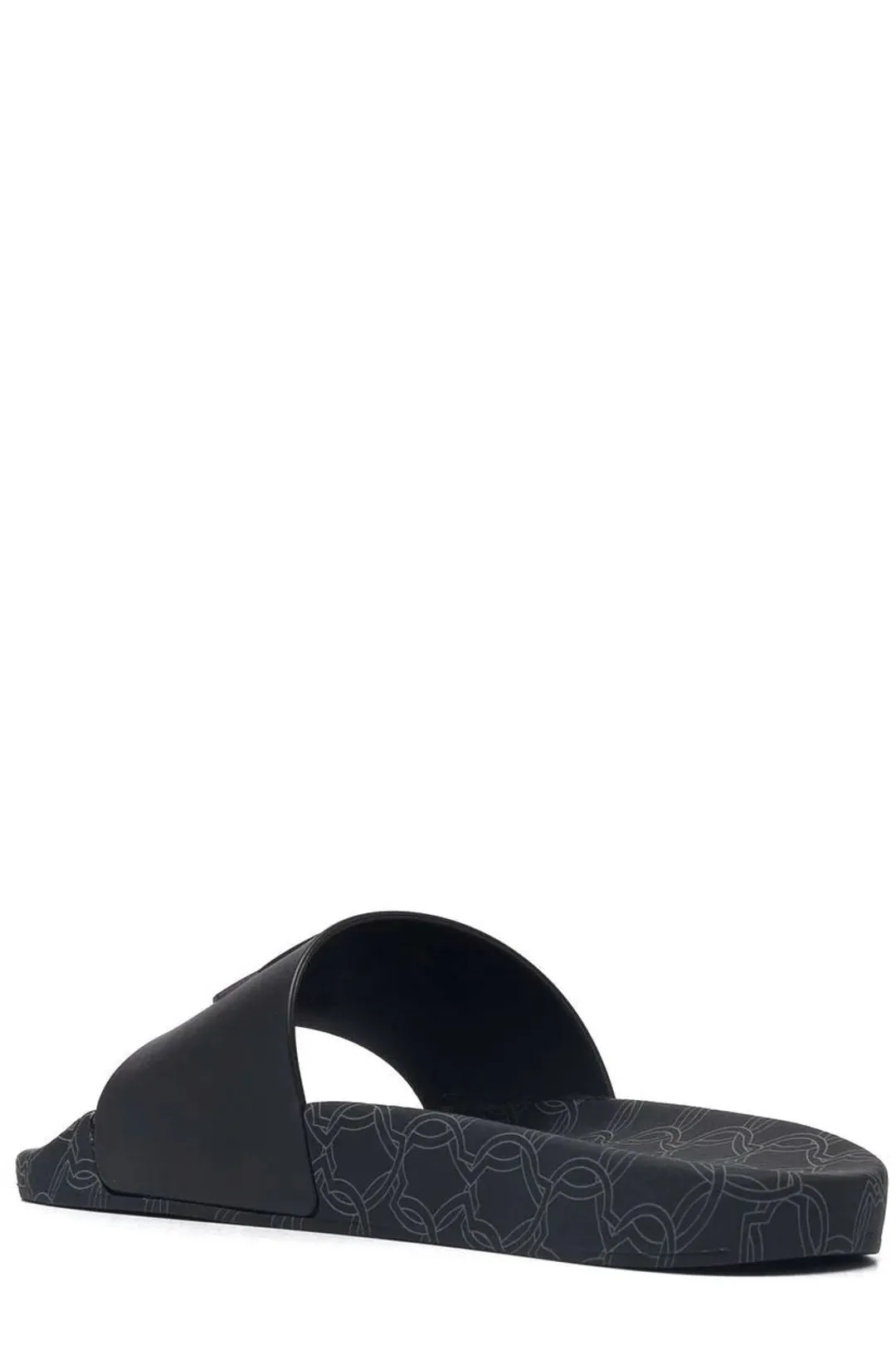 Moncler Logo Embossed Slip-On Slides