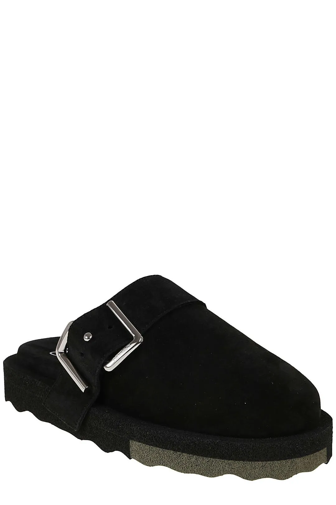 Off-White Buckled Slip-On Slippers