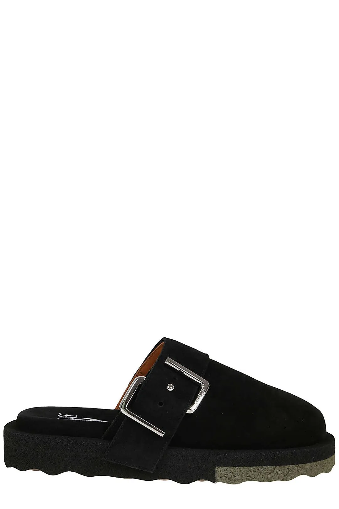 Off-White Buckled Slip-On Slippers