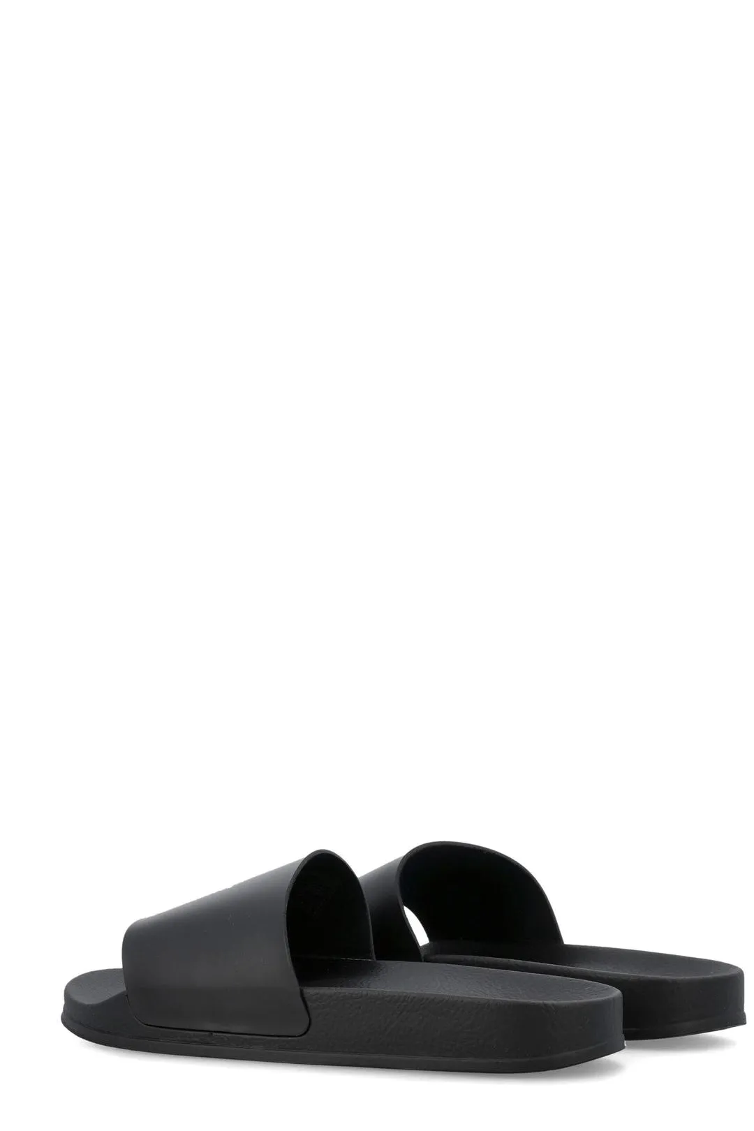 Off-White Logo Printed Slip-On Sandals