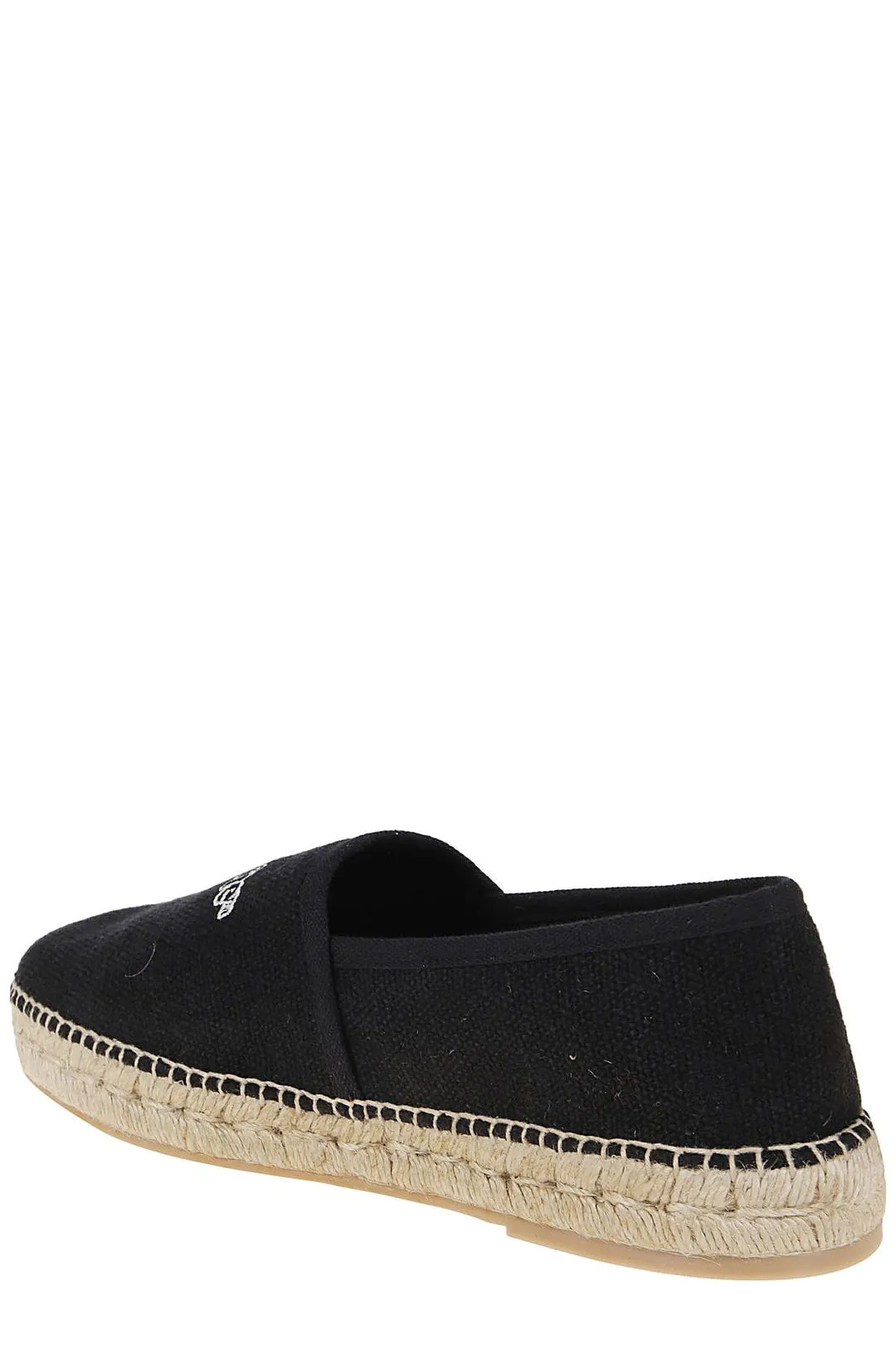 Off-White Round Toe Slip-On Espadrillas