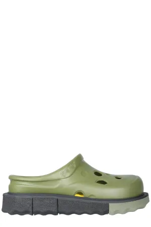 Off-White Spongesole Meteor Slip-On Clogs