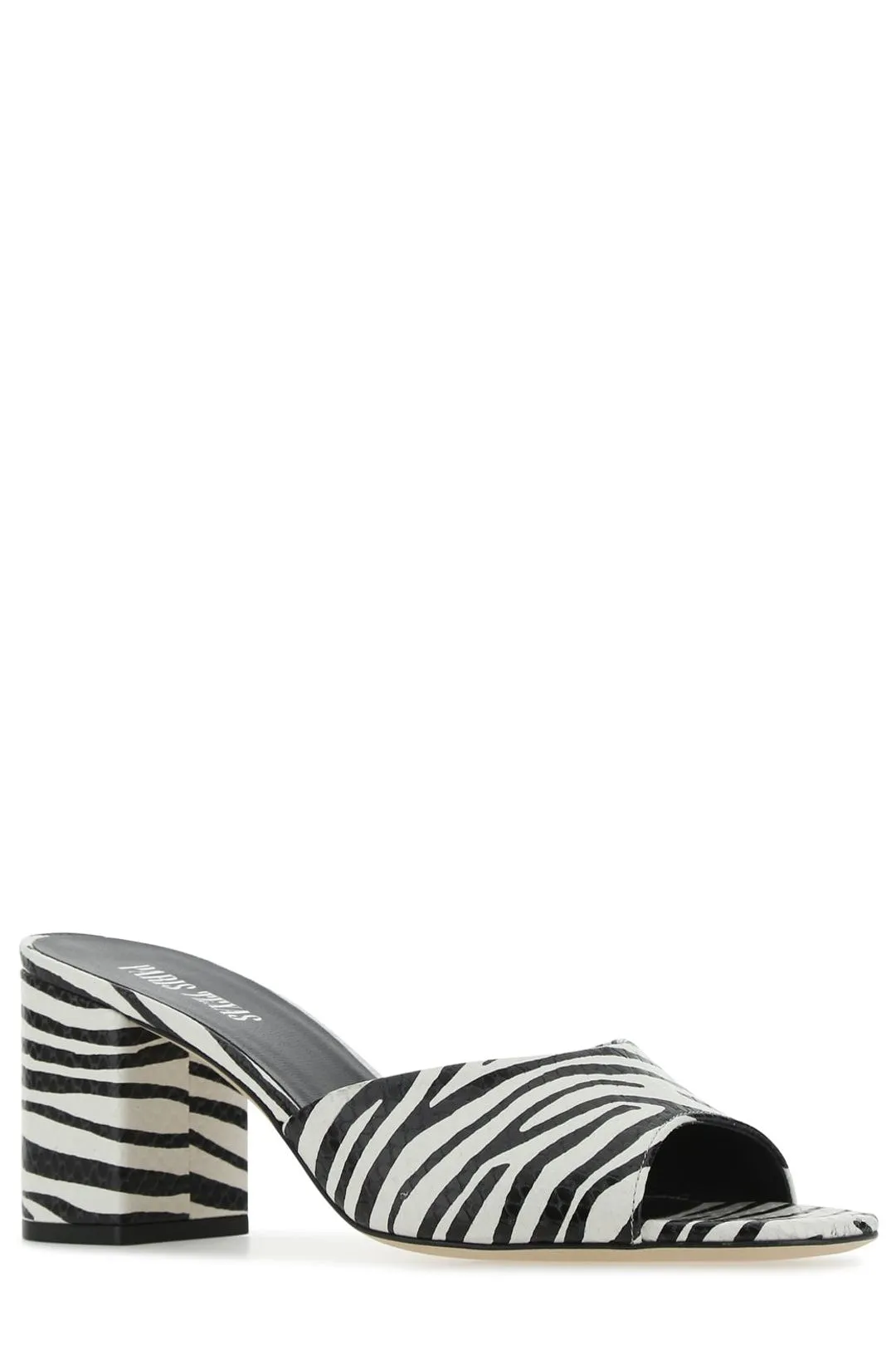 Paris Texas Anja Animal Printed Heeled Sandals
