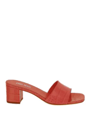 Paris Texas Anja Open Toe Slip-On Mules