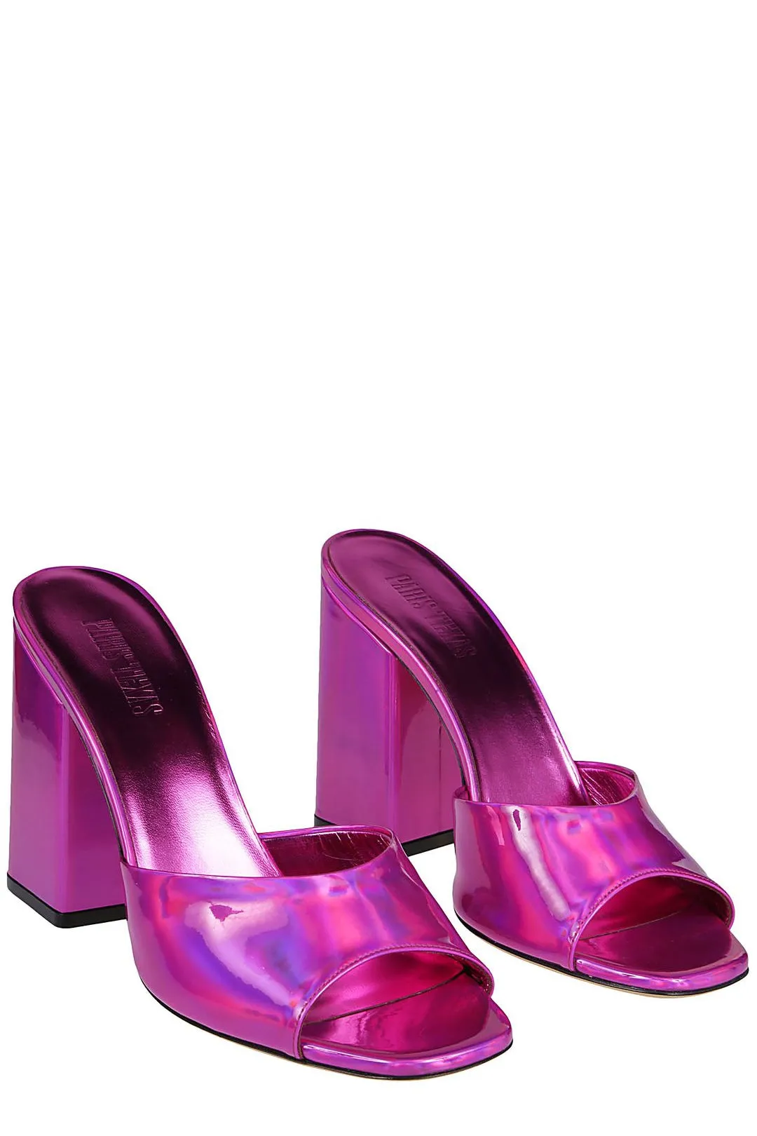 Paris Texas Anja Open Toe Slip-On Mules