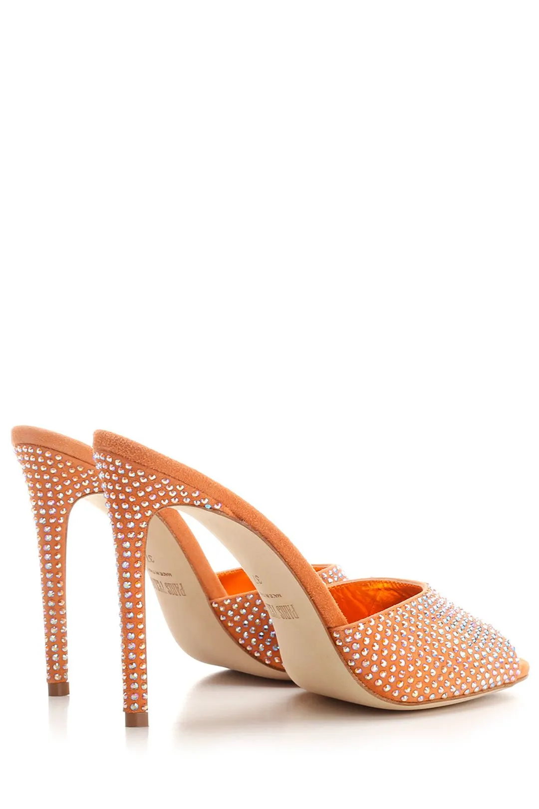 Paris Texas Holly Embellished Slip-On Mules