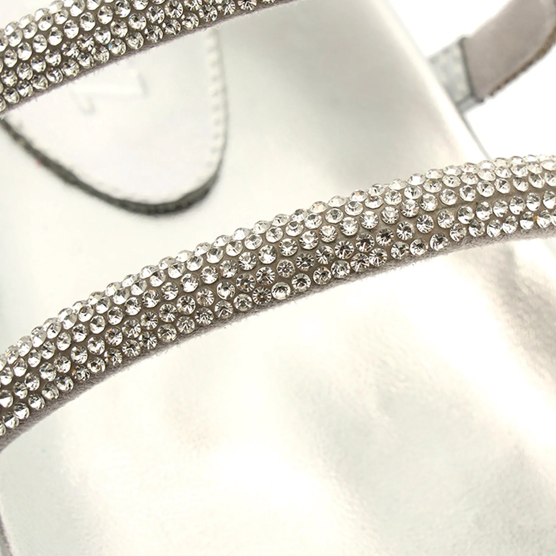 Phoebe Sporty Metallic Nappa Leather Sandal