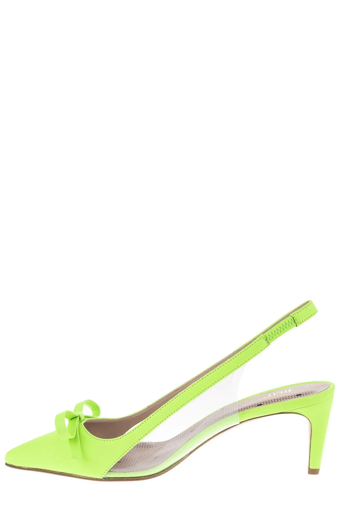 REDValentino Bow Detailed Slingback Pumps