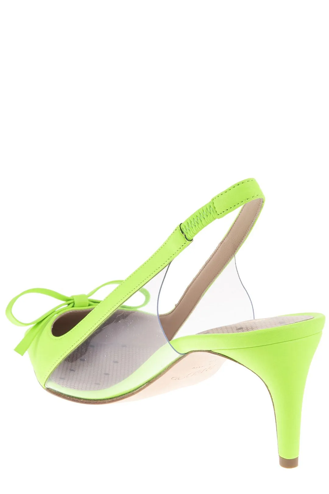 REDValentino Bow Detailed Slingback Pumps
