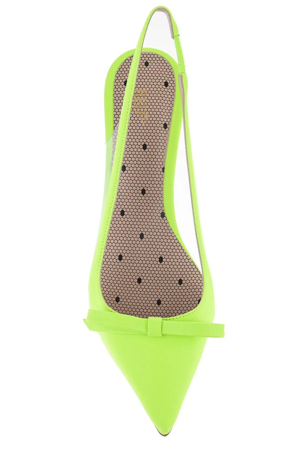 REDValentino Bow Detailed Slingback Pumps
