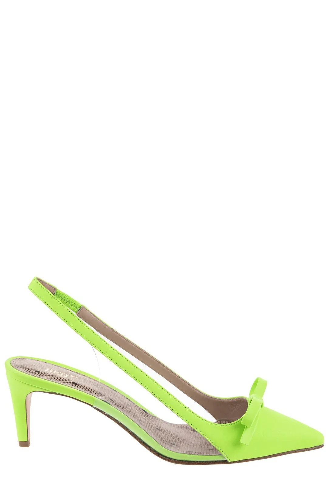REDValentino Bow Detailed Slingback Pumps
