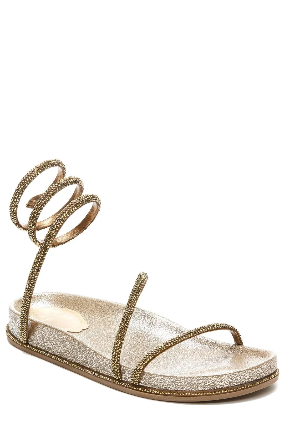 René Caovilla Embellished Strappy Sandals