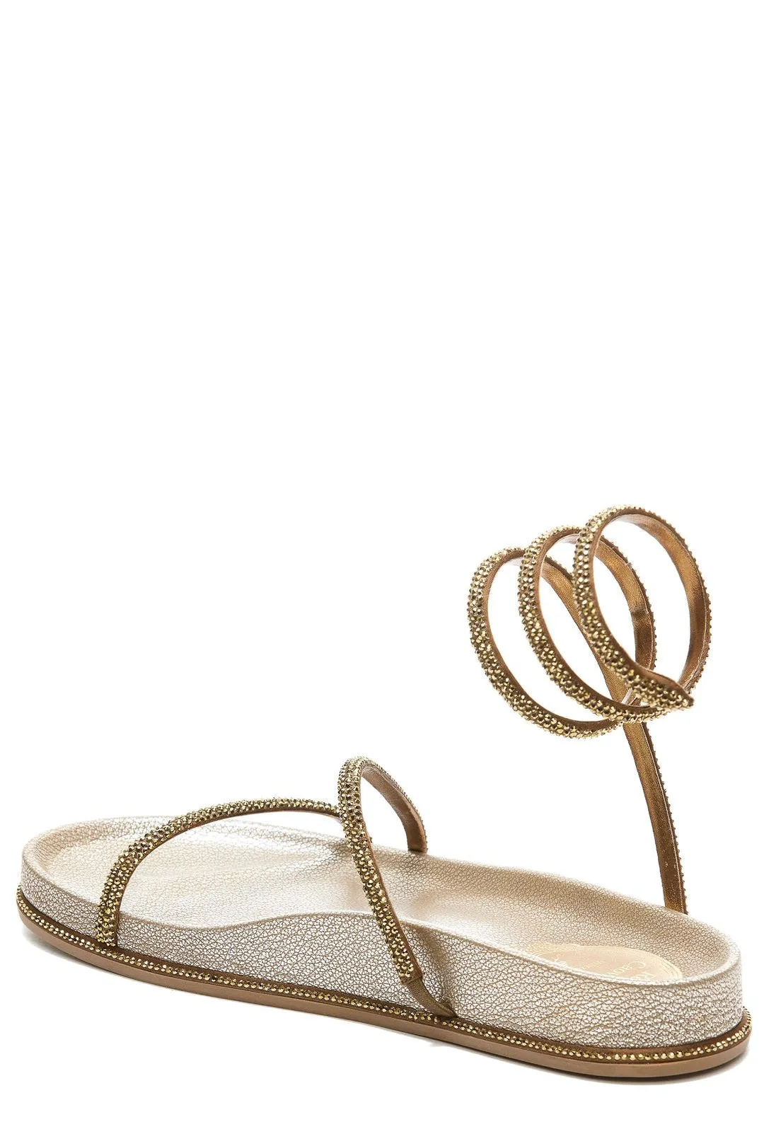 René Caovilla Embellished Strappy Sandals