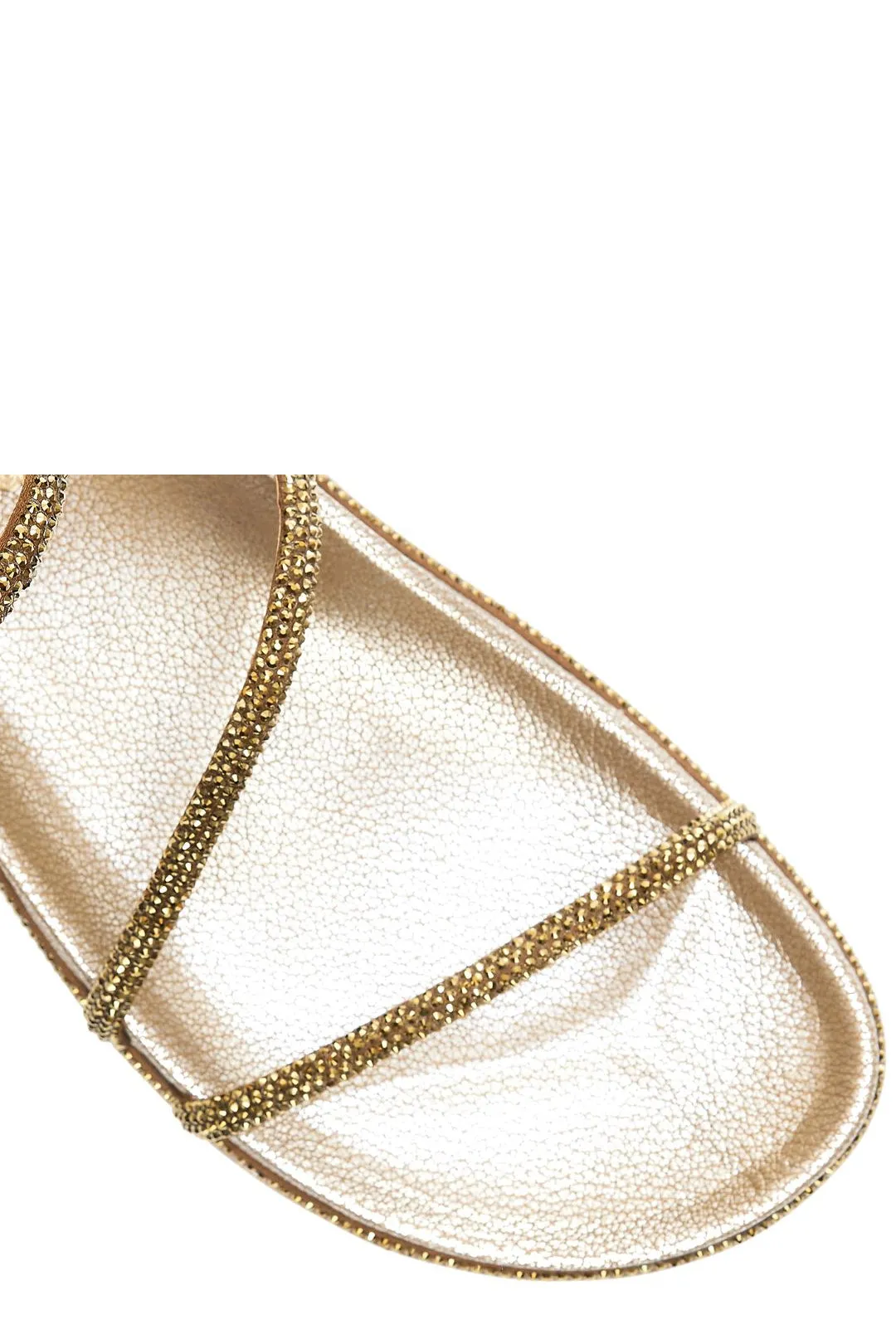 René Caovilla Embellished Strappy Sandals