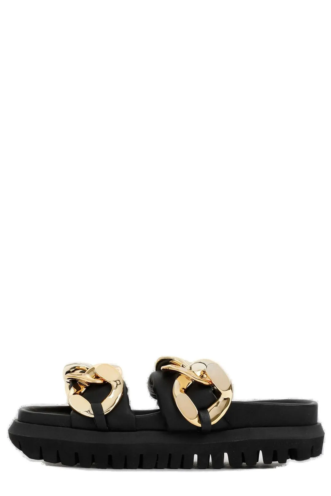 Sacai Chain Embellished Slip-On Sandals
