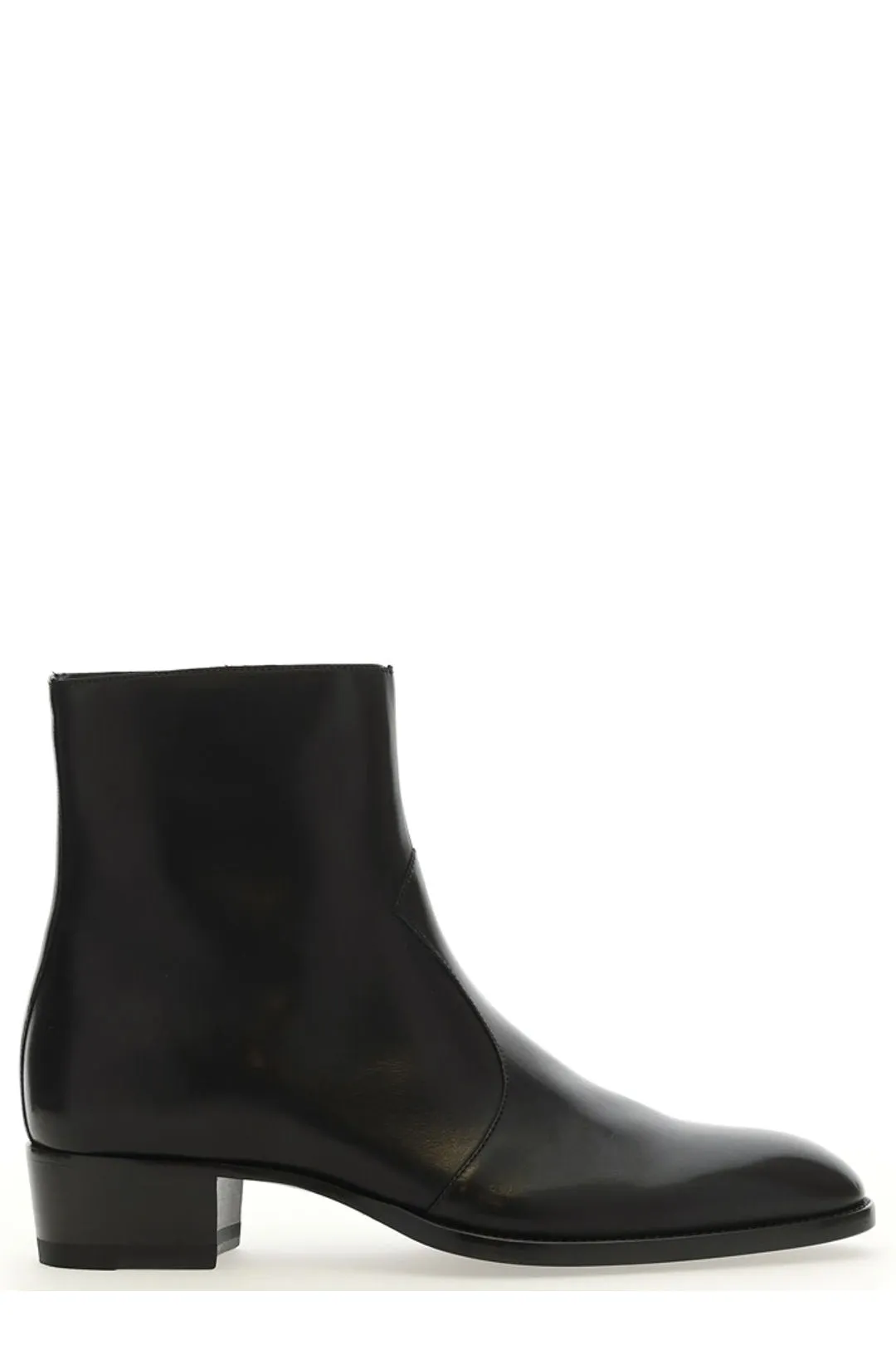 Saint Laurent Wyatt Zipped Boots