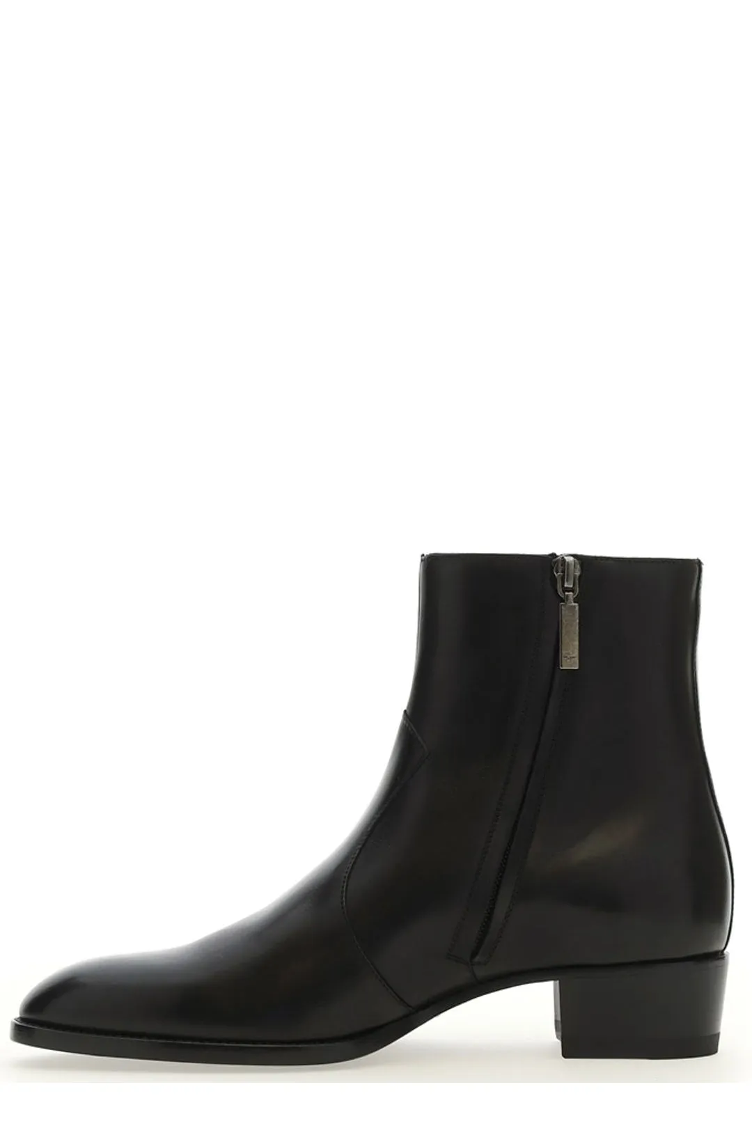 Saint Laurent Wyatt Zipped Boots