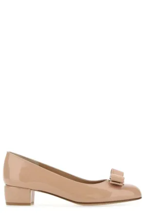 Salvatore Ferragamo Logo Detailed Slip-On Sandals