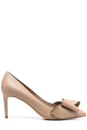 Salvatore Ferragamo Zoey Bow-Detail Pumps