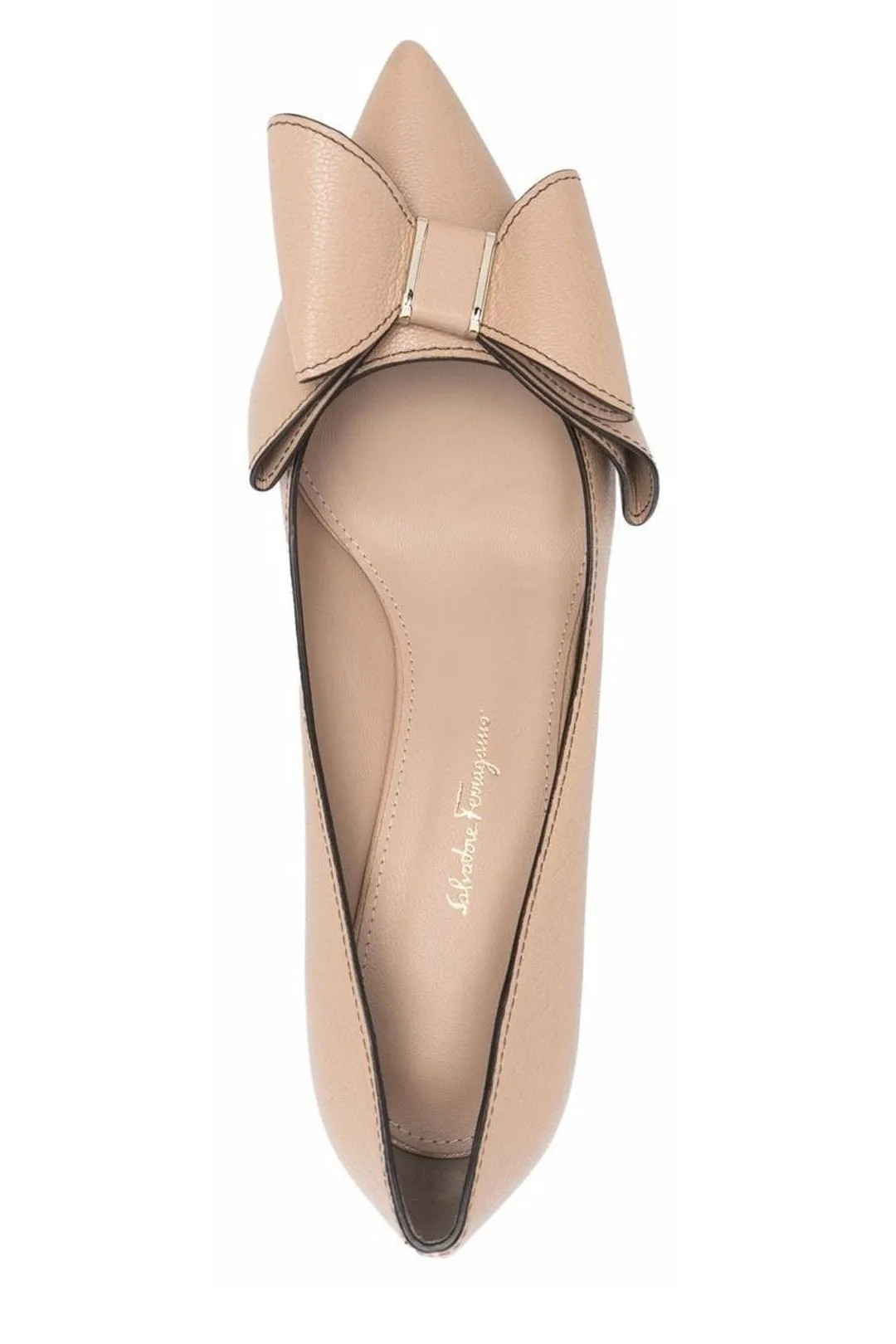 Salvatore Ferragamo Zoey Bow-Detail Pumps