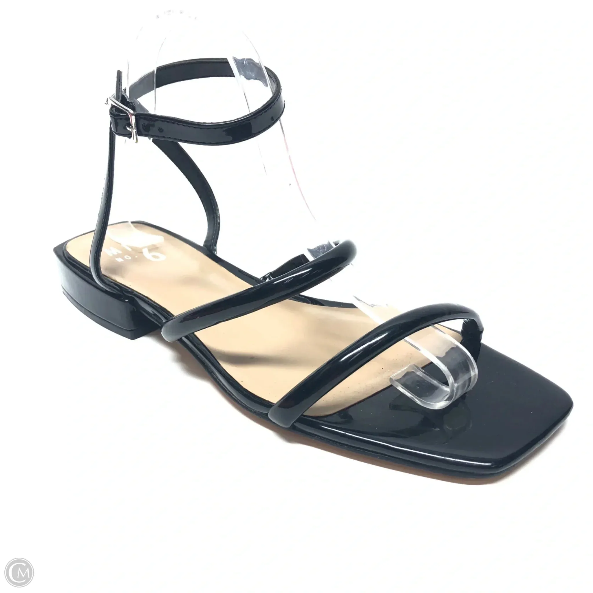 Sandals Flats By Mix No 6 In Black, Size: 8.5
