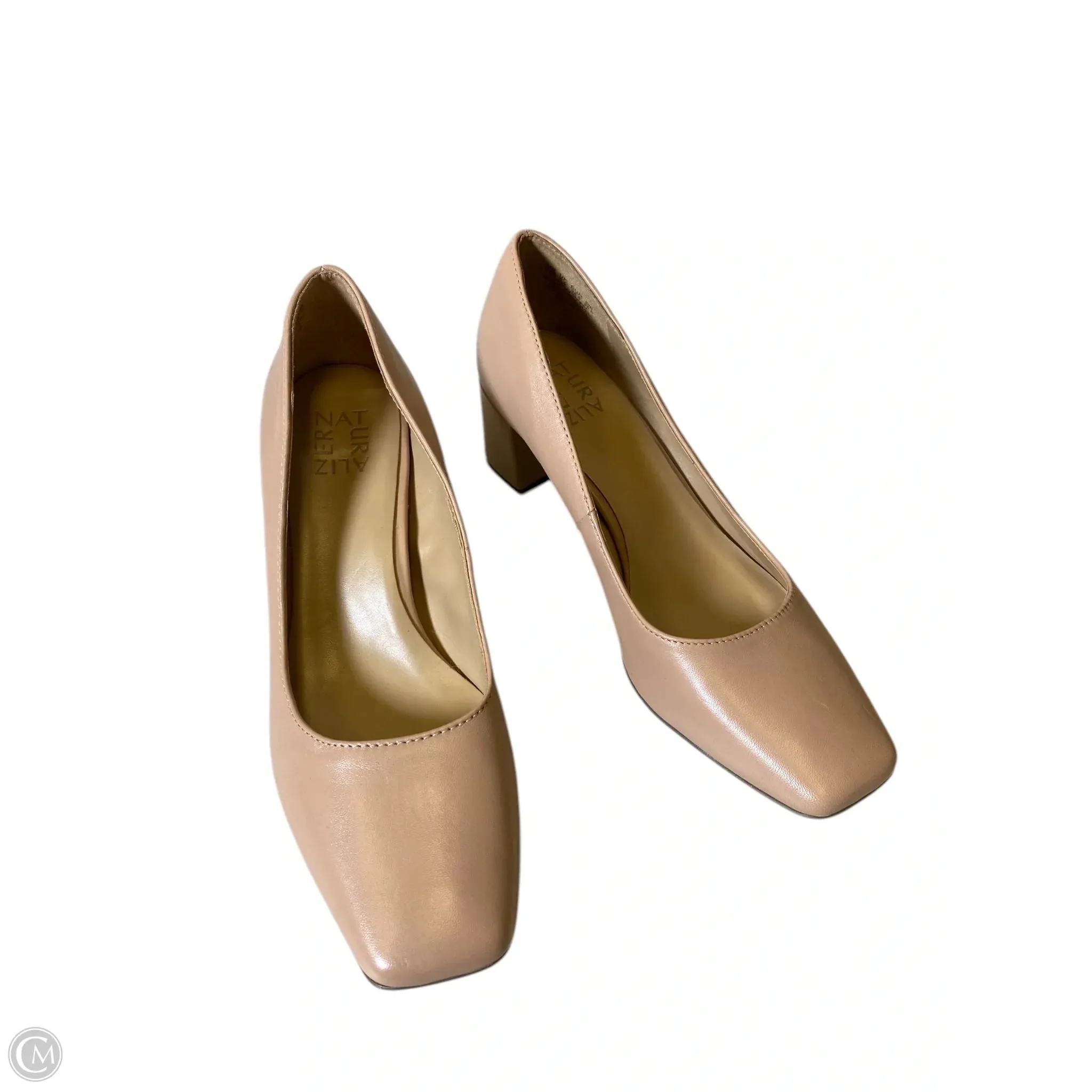 Shoes Heels Block By Naturalizer In Tan, Size: 8.5