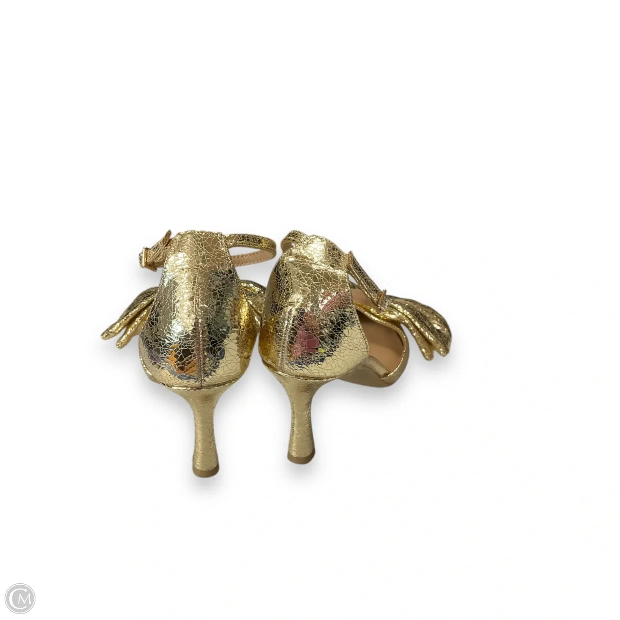 Shoes Heels Kitten By A New Day In Gold, Size: 8