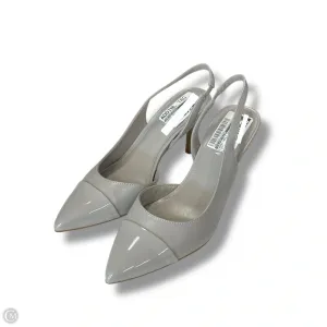 Shoes Heels Kitten By Calvin Klein In Grey, Size: 7