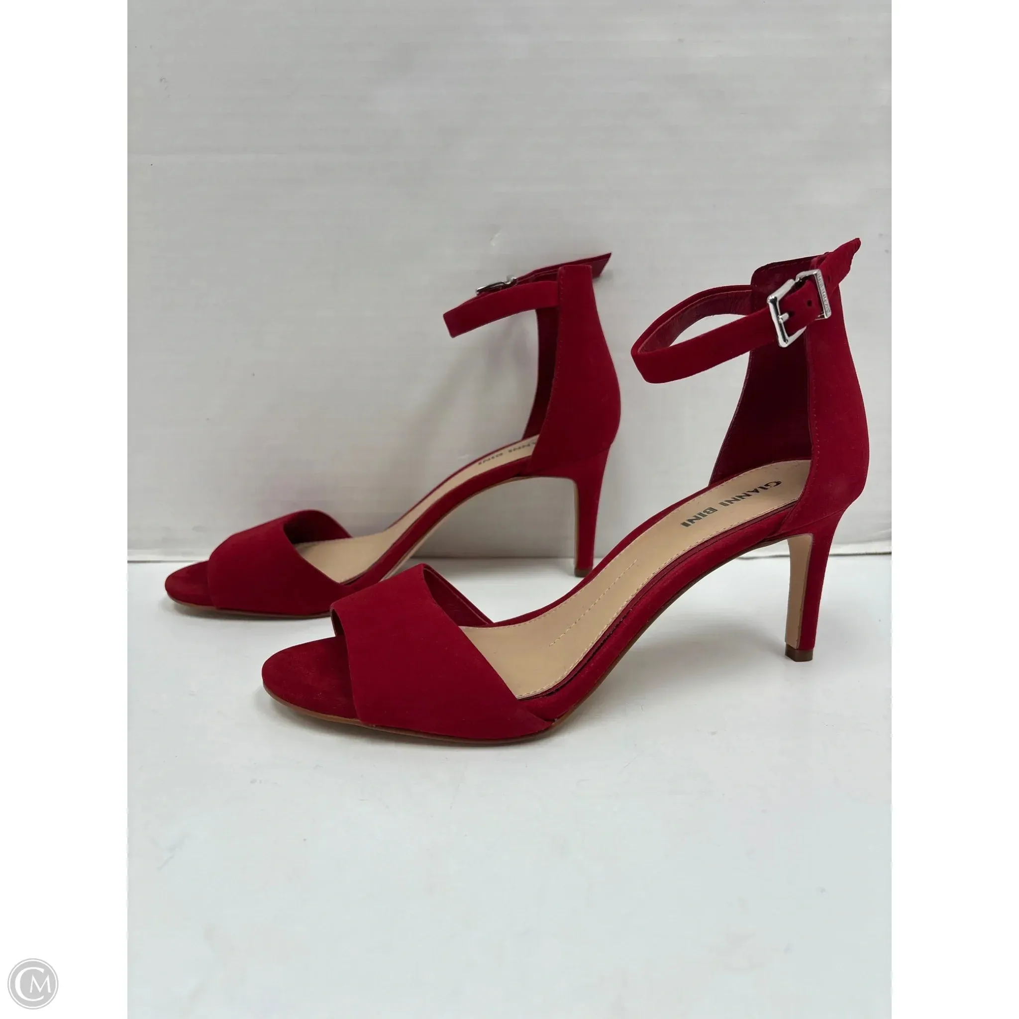 Shoes Heels Kitten By Gianni Bini In Red, Size: 9