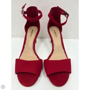 Shoes Heels Kitten By Gianni Bini In Red, Size: 9