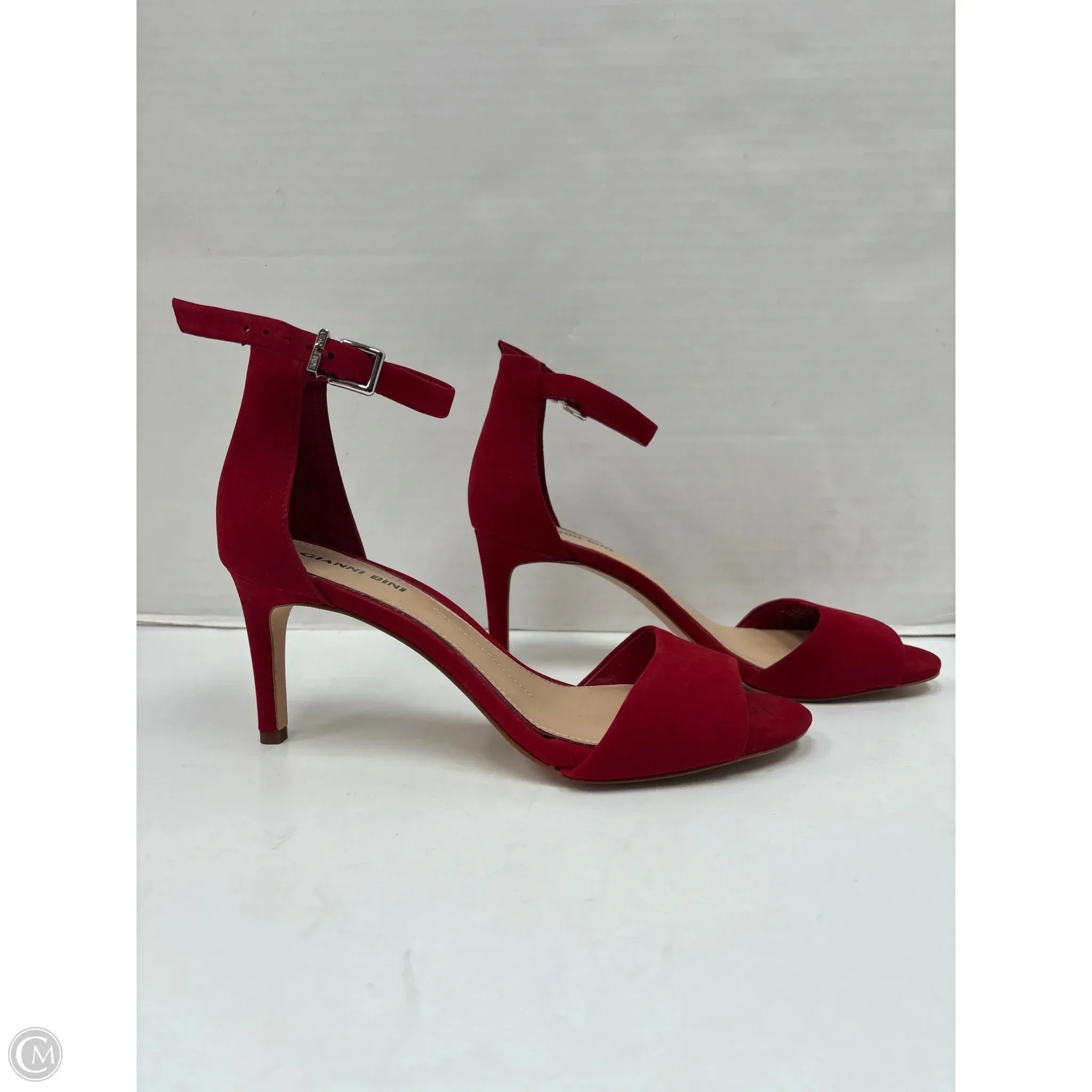 Shoes Heels Kitten By Gianni Bini In Red, Size: 9