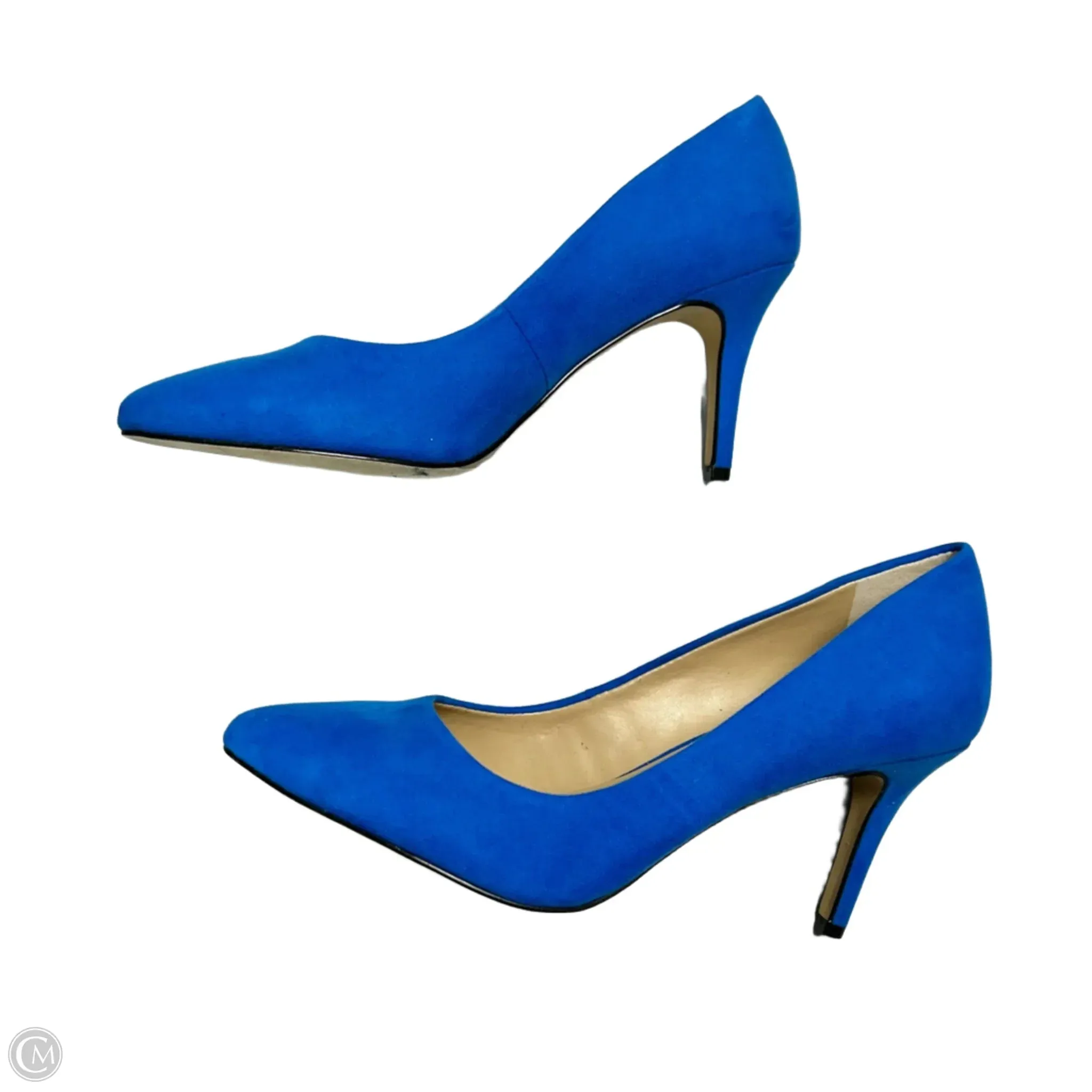 Shoes Heels Kitten By Inc In Blue, Size: 9.5