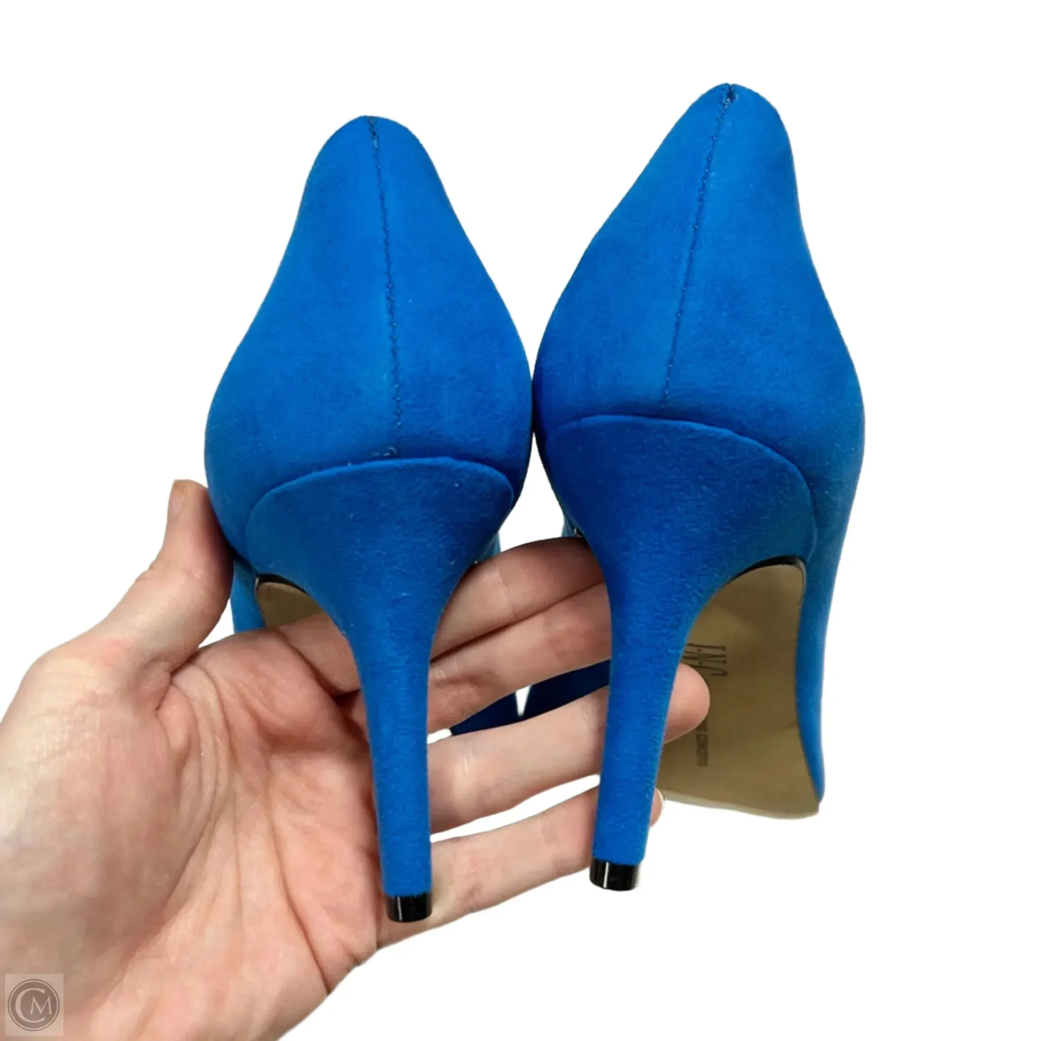 Shoes Heels Kitten By Inc In Blue, Size: 9.5