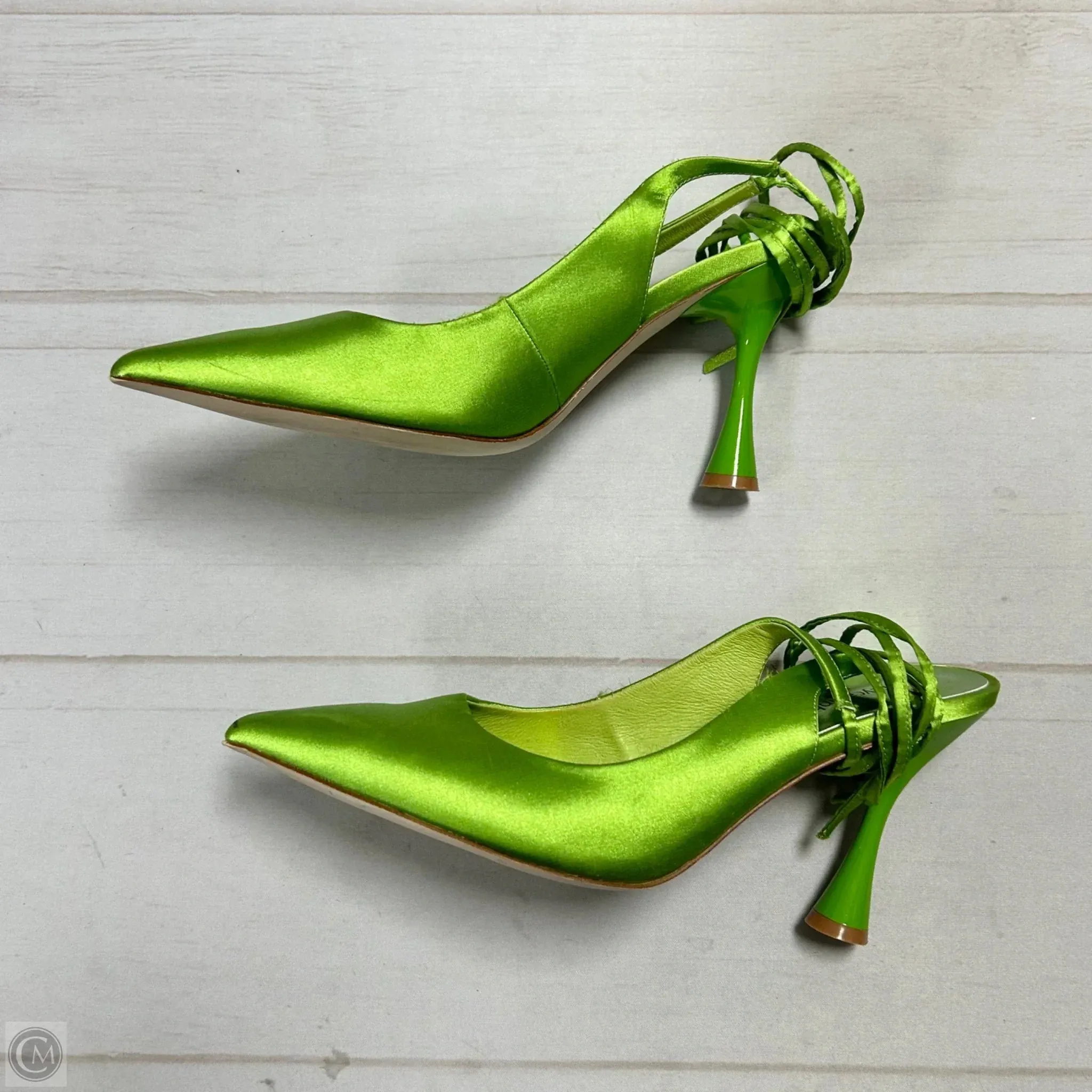 Shoes Heels Kitten By Jeffery Campbell In Green, Size: 10